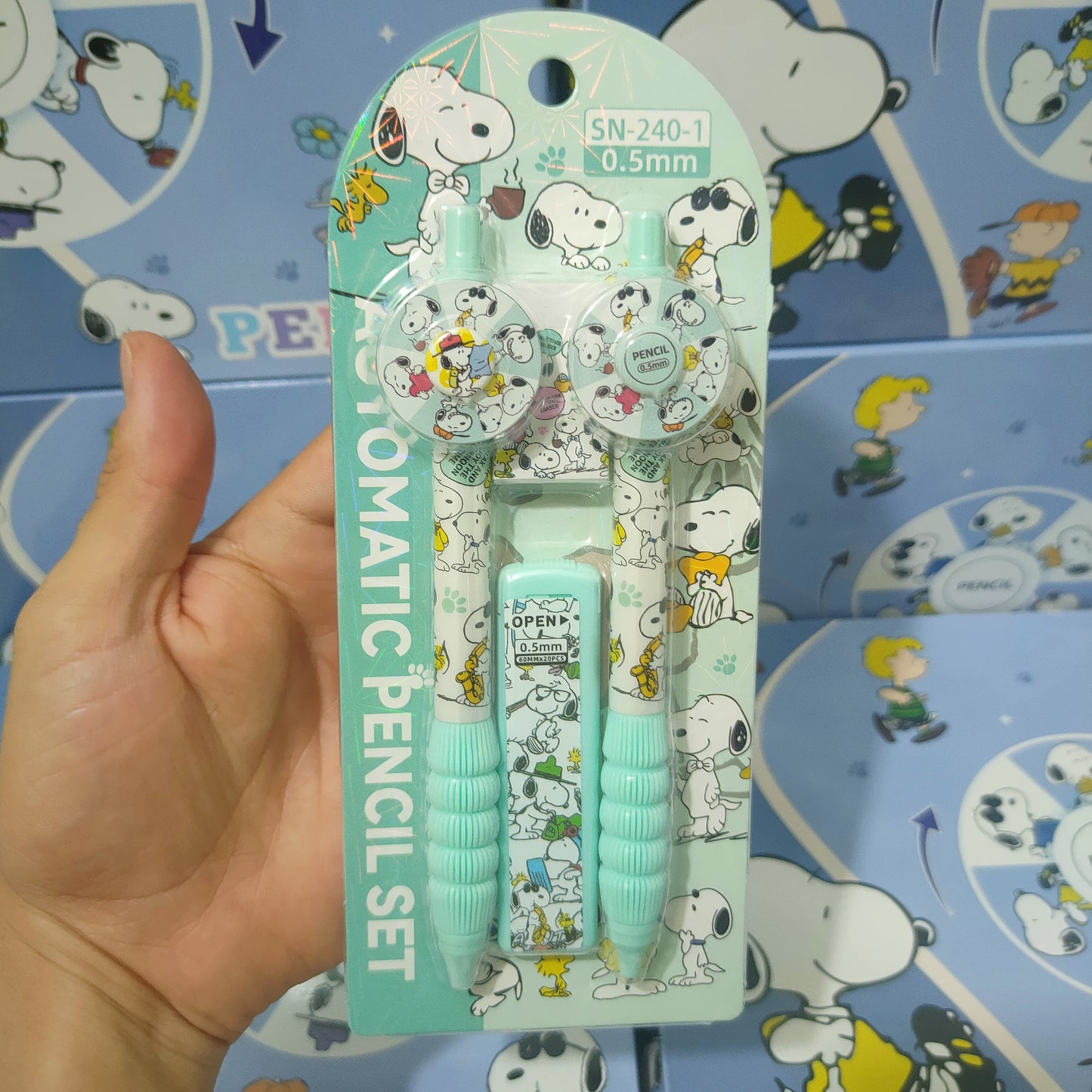 Set De Snoopy 4 Piezas