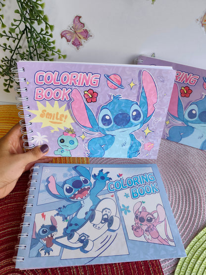 Libro Para Colorear De Stitch