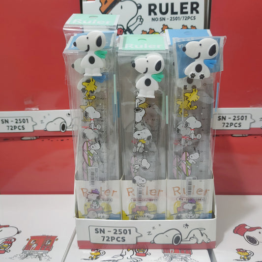 Regla Snoopy De 15cm