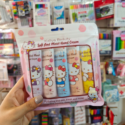 Crema Para Manos De Hello Kitty X5 Unidades