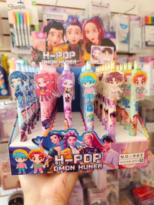 Lapicero Retráctil K-POP