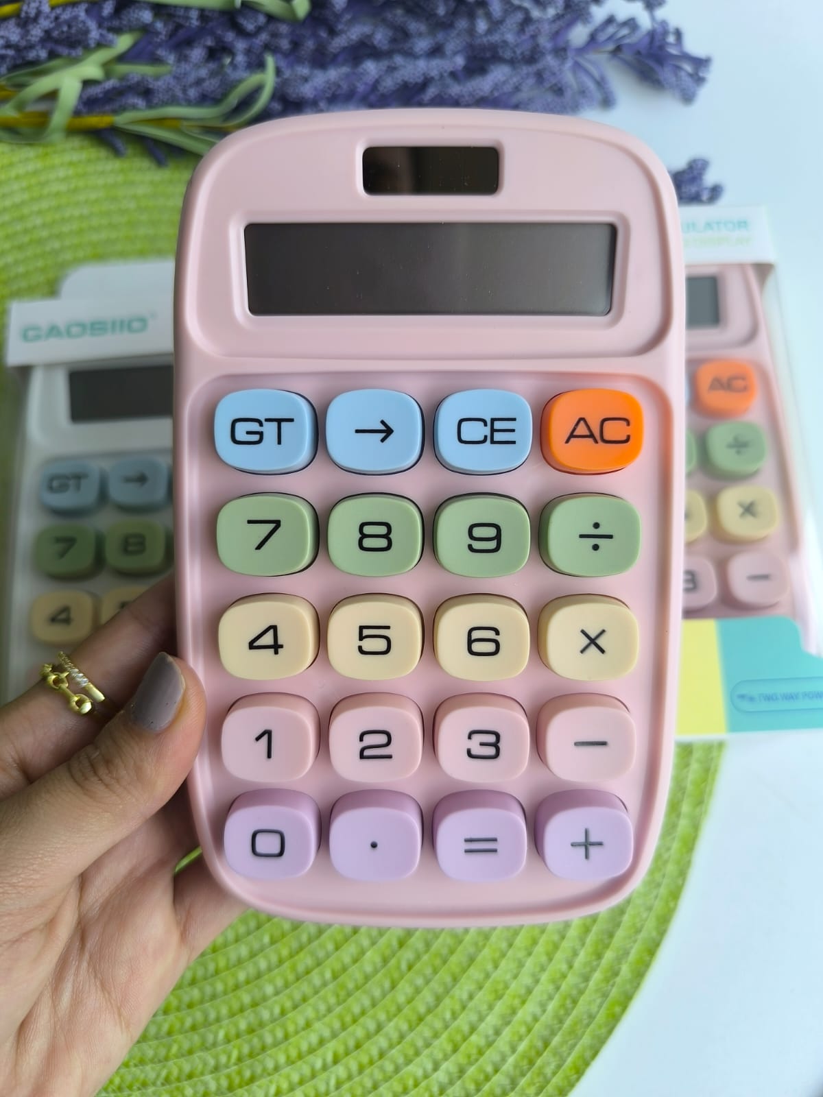 Calculadora Kawaii Botones Grandes