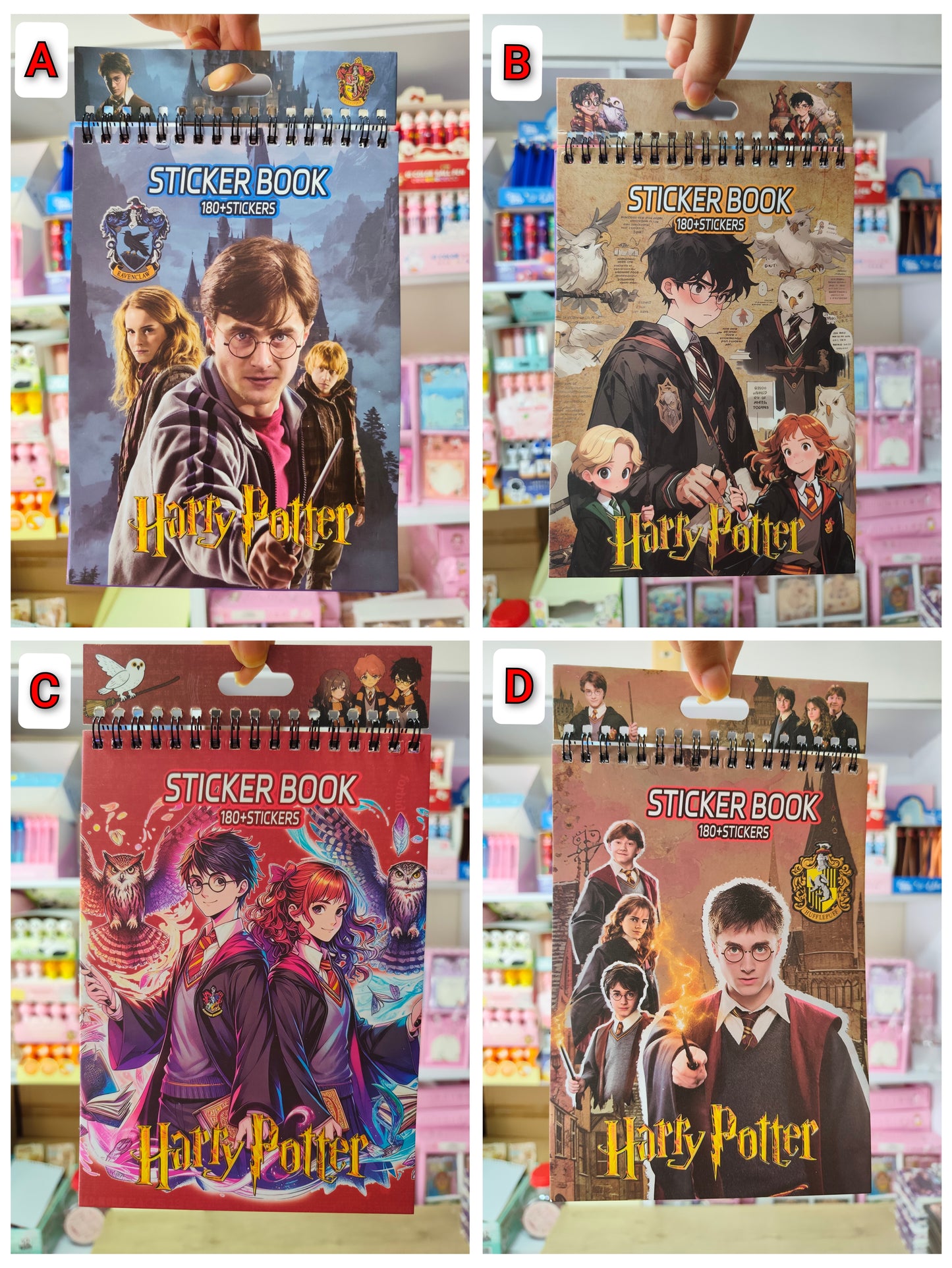 Libreta De Stickers De Harry Potter