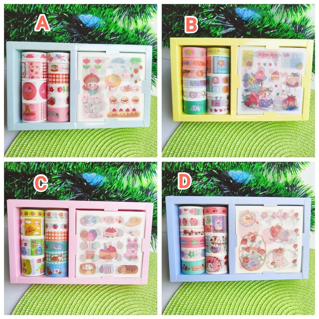 Set De Cintas Decorativas Más Stikers