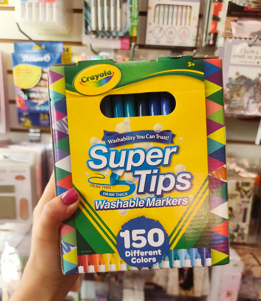 Marcadores Súper Tips X150 Unidades