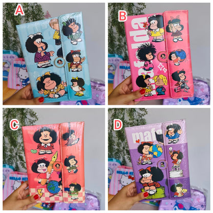 Agenda Acolchada De Mafalda Con Broche