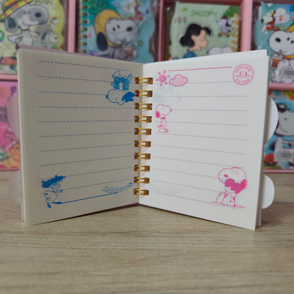 Mini Agenda De Snoopy Holograma
