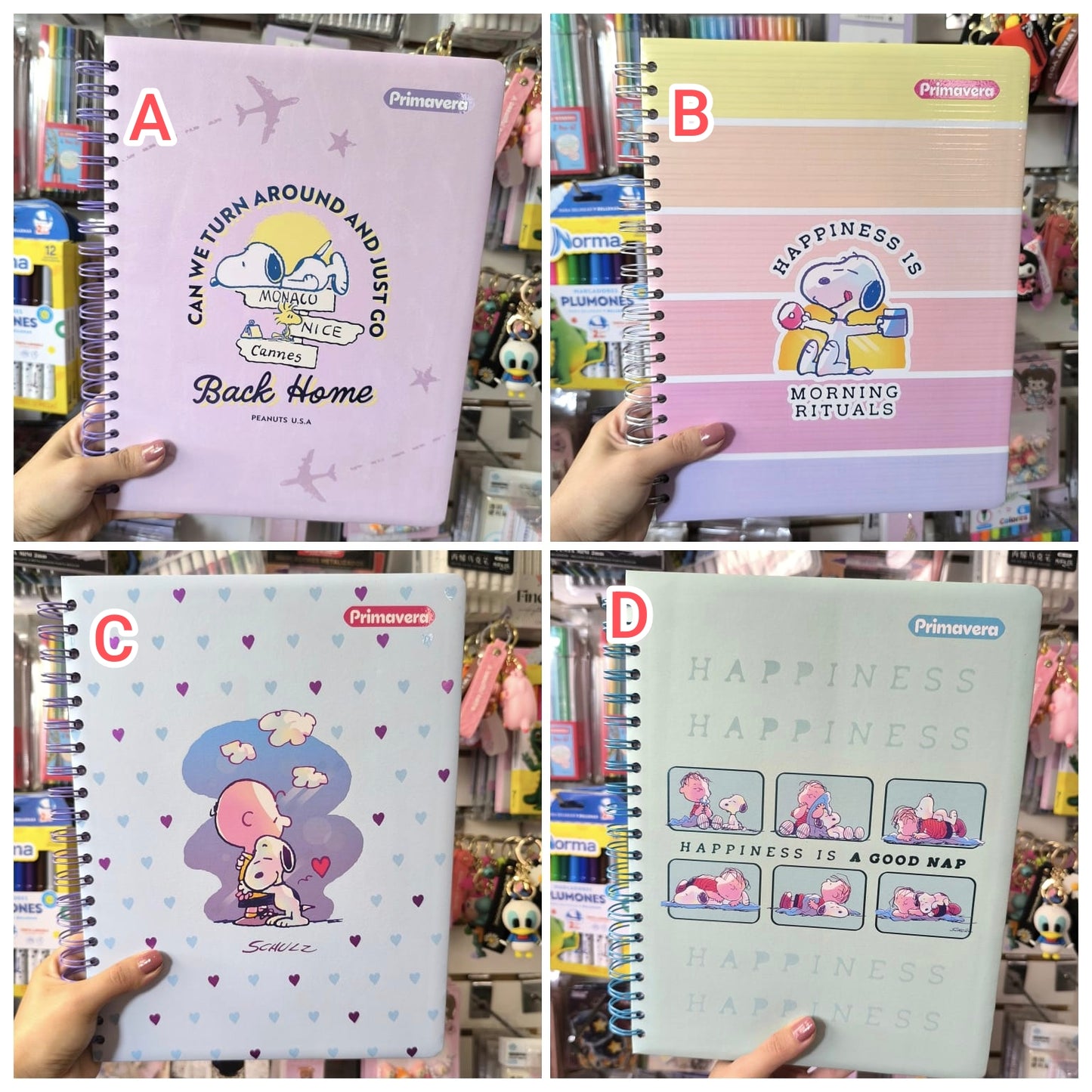 Agenda 7 Materias Grande Diseños Varios